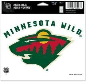  Minnesota Wild 5x6 Ultra Color Decal Officially Licensed -  ToylandEU™