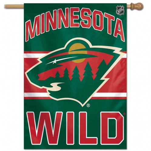 Minnesota Wild Banner 28x40 Wincraft One Sided Outdoor Use - ToylandEU