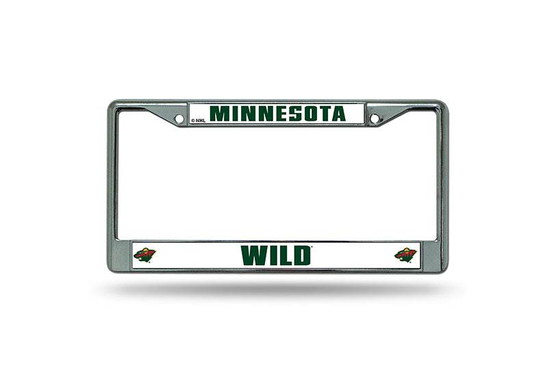 Minnesota Wild Chrome License Plate Frame for Cars - ToylandEU