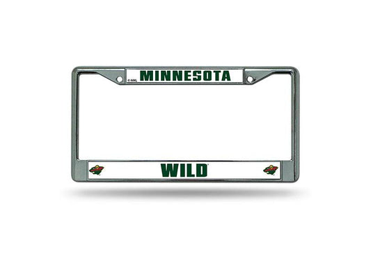 Minnesota Wild Chrome License Plate Frame for Cars - ToylandEU