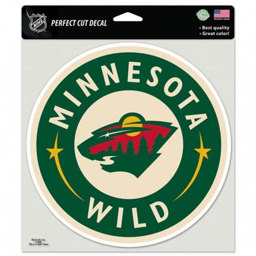 Minnesota Wild Decal 8x8 Perfect Cut Color Special Order - ToylandEU
