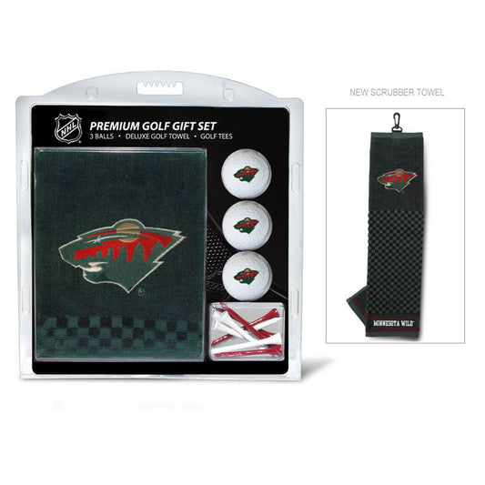 Minnesota Wild Golf Gift Set With Embroidered Towel - ToylandEU