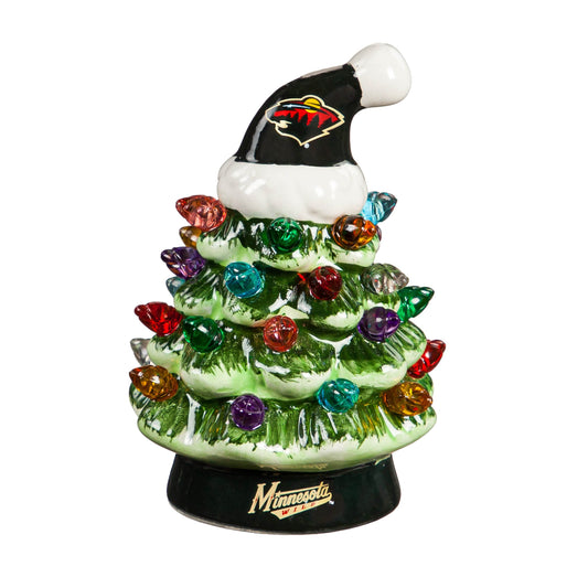 Minnesota Wild LED Christmas Tree Tabletop 4 Inch Display - ToylandEU