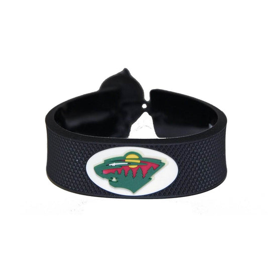 Minnesota Wild Leather Bracelet Classic Hockey Accessory - ToylandEU