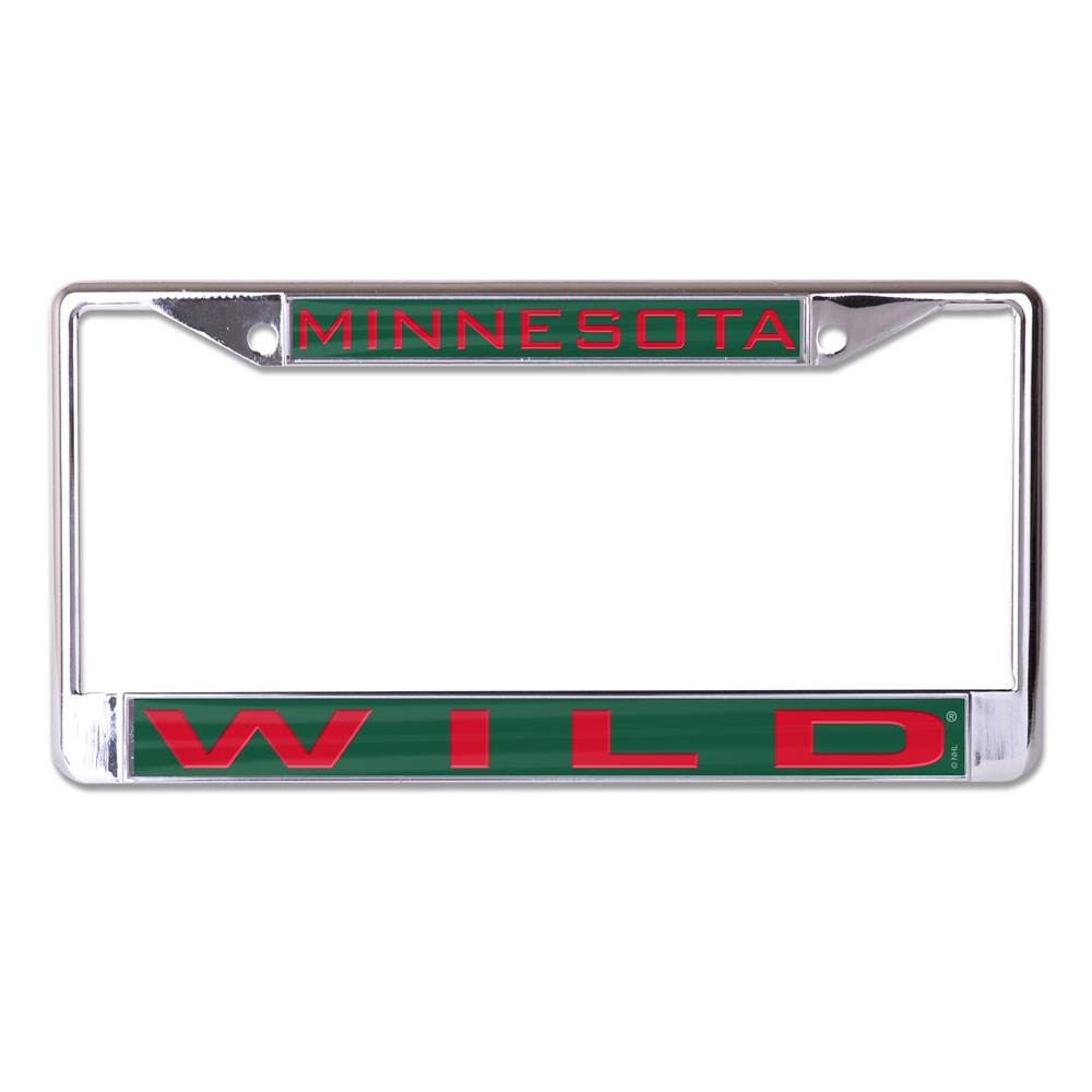 Minnesota Wild License Plate Frame Inlaid Special Order - ToylandEU