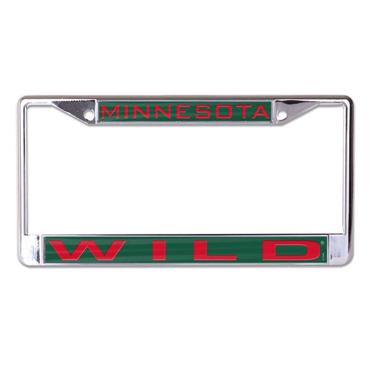 Minnesota Wild License Plate Frame Inlaid Special Order - ToylandEU