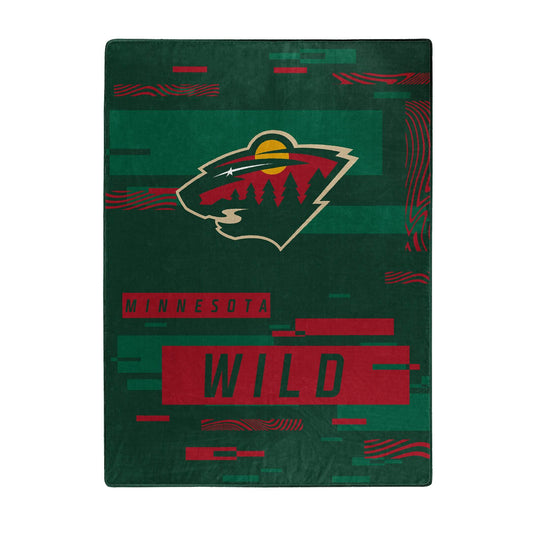 Minnesota Wild Raschel Throw Blanket 60x80 Digitize Design - ToylandEU