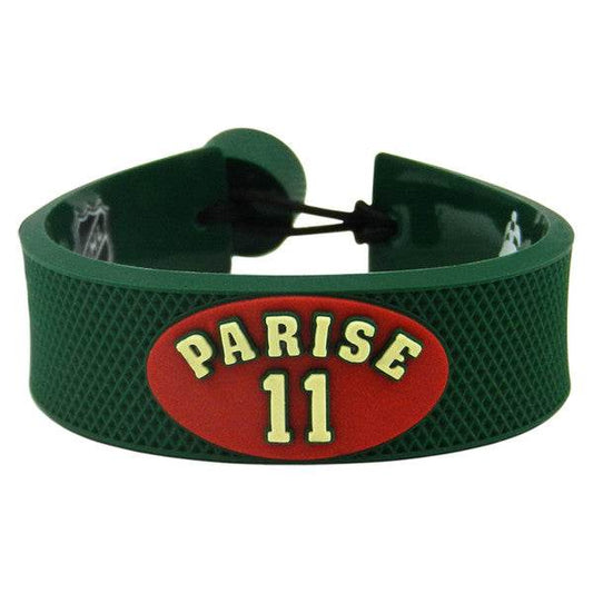 Minnesota Wild Zach Parise Bracelet Team Color Ceramic Bead - ToylandEU