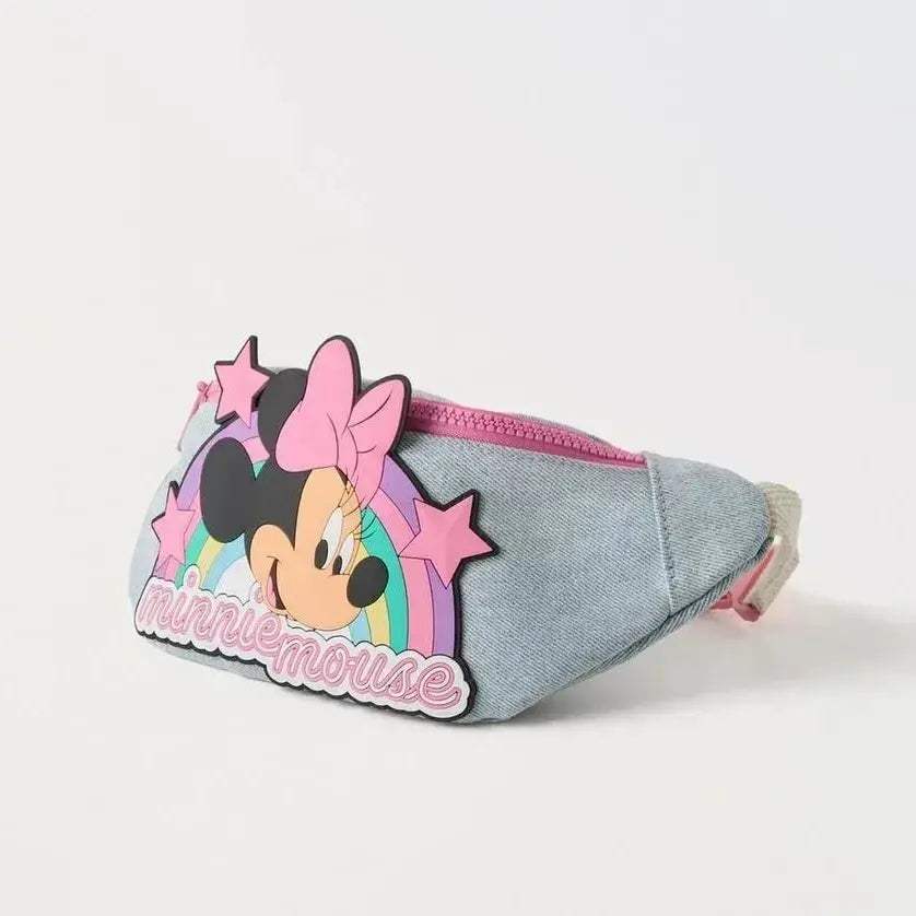 Minnie Cartoon Fanny Pack For Kids Lightweight Shoulder Bag - ToylandEU