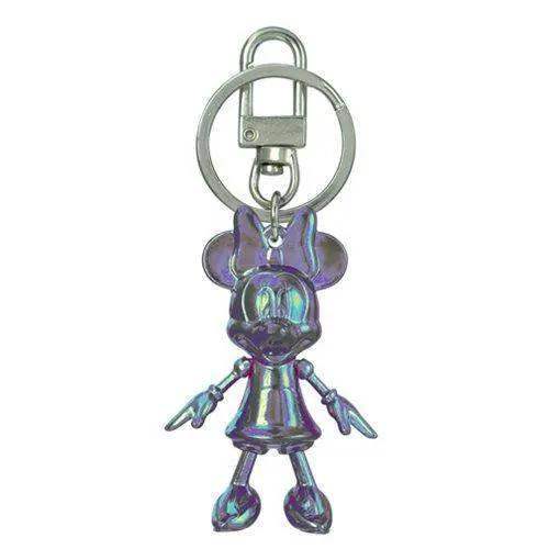 Minnie Mouse October Opal Pewter Dangle Key Chain For Kids - ToylandEU