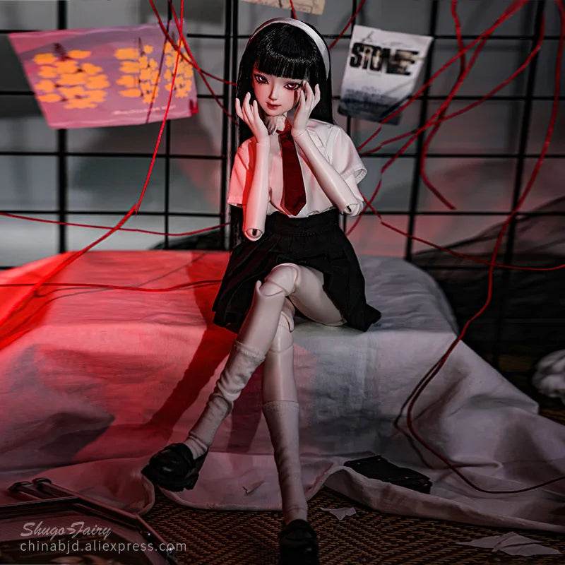 Mio Shuga Fairy BJD Doll - 1/4 Scale Ghost Face Collectible - ToylandEU