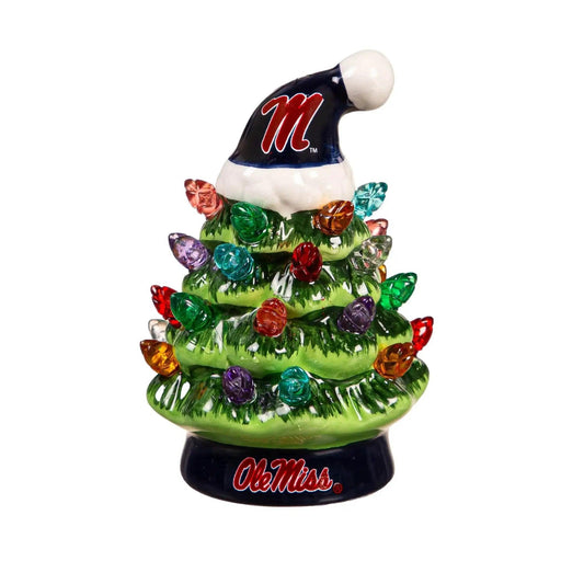  Mississippi Rebels Christmas Tree 4 Inch LED Tabletop -  ToylandEU™