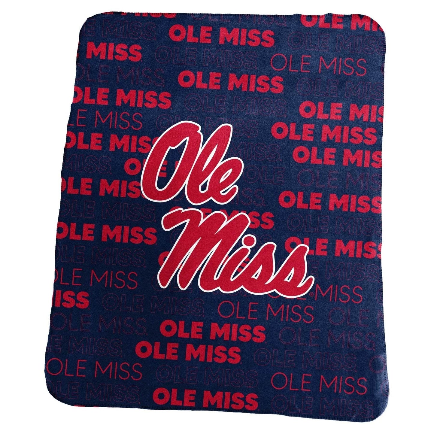 Mississippi Rebels Fleece Blanket 50x60 Classic Throw - ToylandEU