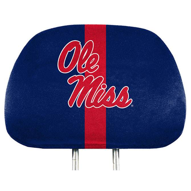 Mississippi Rebels Headrest Covers Full Printed Style - ToylandEU