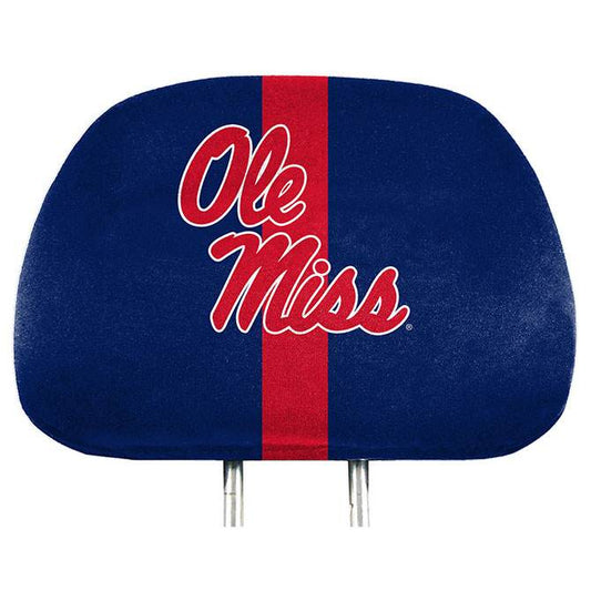 Mississippi Rebels Headrest Covers Full Printed Style - ToylandEU
