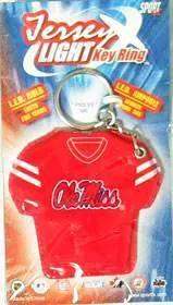  Mississippi Rebels Jersey Keychain Keylight LED Light -  ToylandEU™