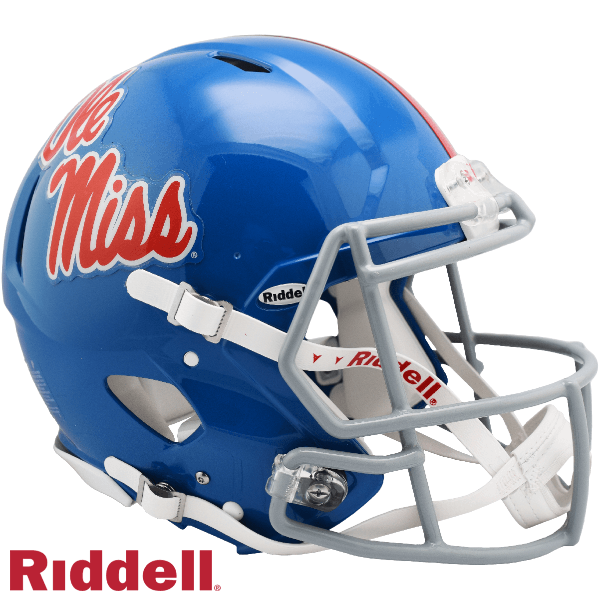Mississippi Rebels Riddell Authentic Full Size Speed Helmet - ToylandEU