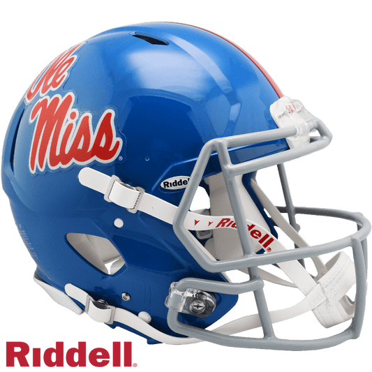 Mississippi Rebels Riddell Authentic Full Size Speed Helmet - ToylandEU