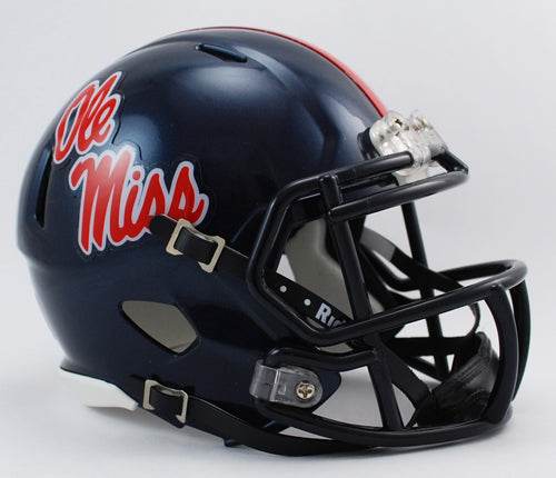 Mississippi Rebels Riddell Replica Mini Speed Style Helmet - ToylandEU