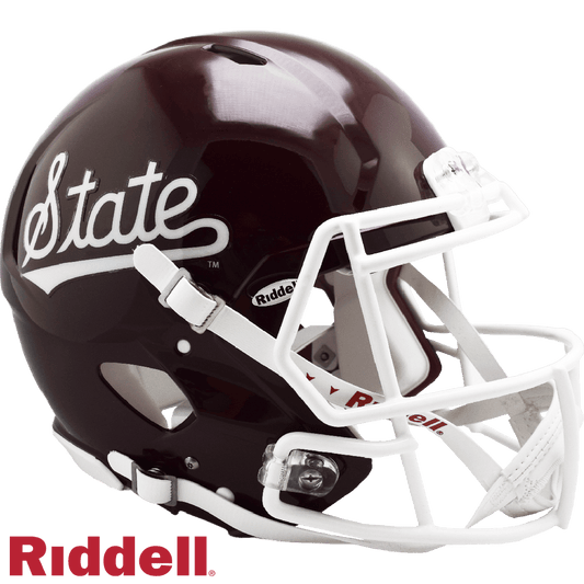 Mississippi State Bulldogs Helmet Riddell Authentic Script - ToylandEU