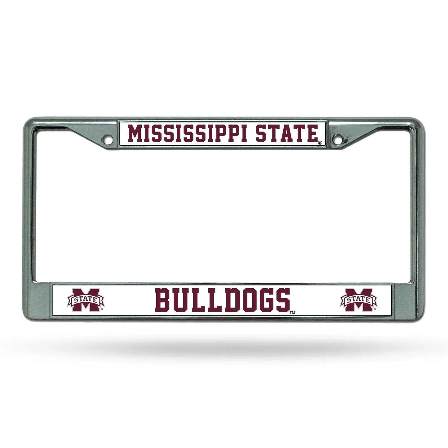  Mississippi State Bulldogs License Plate Frame Chrome -  ToylandEU™