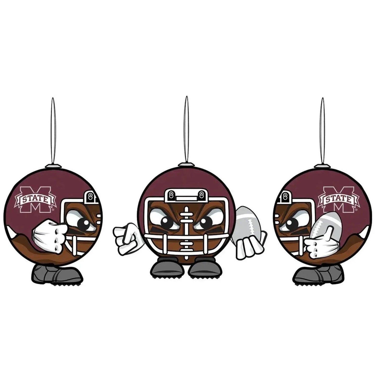  Mississippi State Bulldogs Ornament Ball Head Figurine -  ToylandEU™