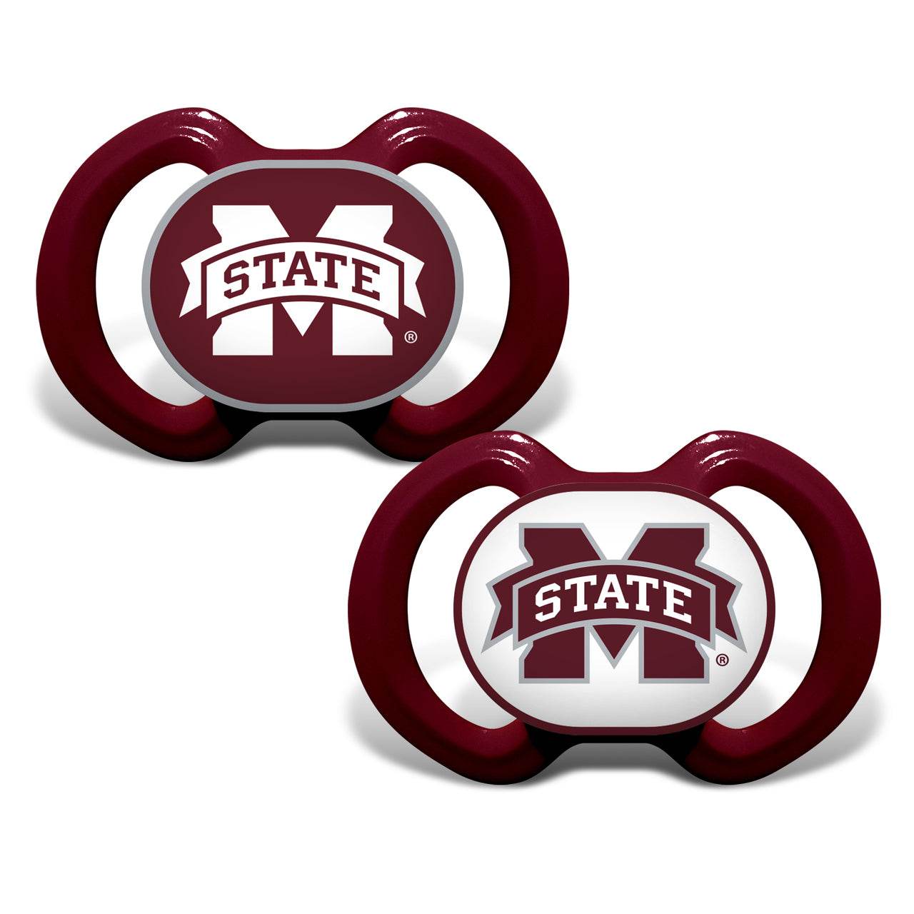 Mississippi State Bulldogs Pacifier 2 Pack Official - ToylandEU