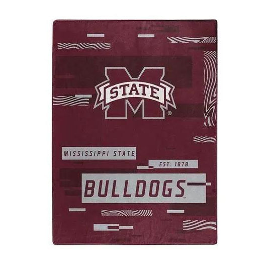  Mississippi State Bulldogs Raschel Throw Blanket 60x80 -  ToylandEU™