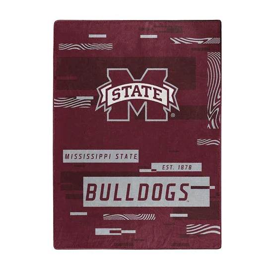 Mississippi State Bulldogs Raschel Throw Blanket 60x80 - ToylandEU