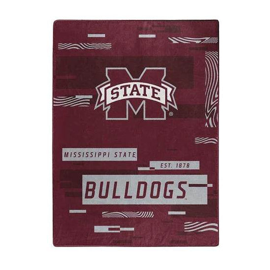 Mississippi State Bulldogs Raschel Throw Blanket 60x80 - ToylandEU