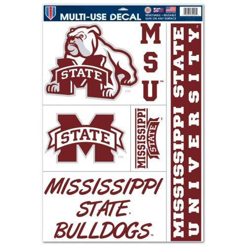 Mississippi State Bulldogs WinCraft 11x17 Ultra Decal Sheet - ToylandEU