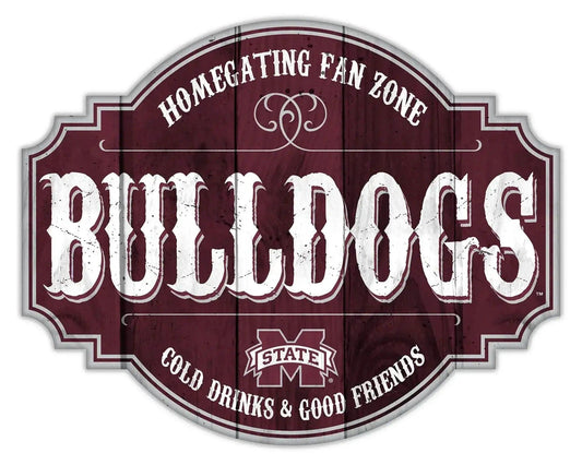  Mississippi State Bulldogs Wood Sign 12 Inch Tavern Sign -  ToylandEU™