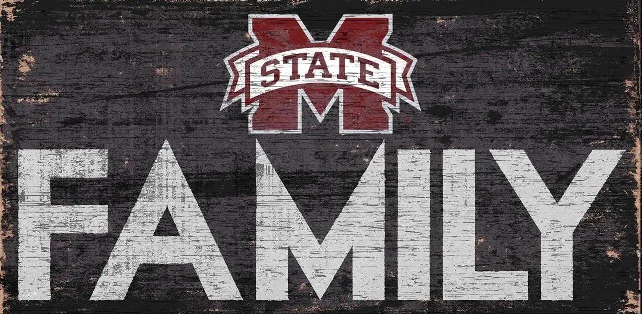  Mississippi State Bulldogs Wood Sign 12x6 Family Design -  ToylandEU™