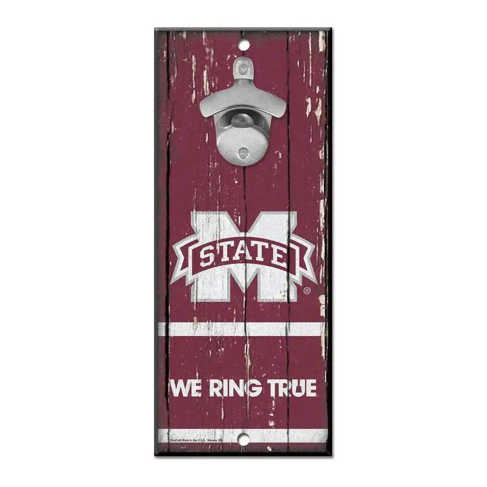  Mississippi State Bulldogs Wood Sign 5x11 Bottle Opener -  ToylandEU™