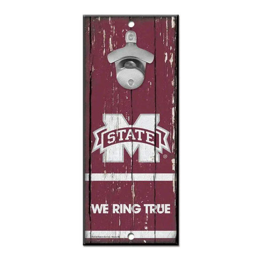  Mississippi State Bulldogs Wood Sign 5x11 Bottle Opener -  ToylandEU™