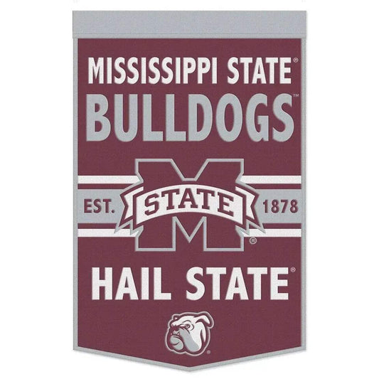  Mississippi State Bulldogs Wool Banner 24x38 Dynasty -  ToylandEU™