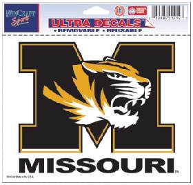 Missouri Tigers 5x6 Decal Multi Use Color Licensed - ToylandEU