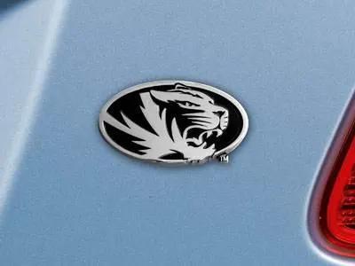  Missouri Tigers Auto Emblem Premium Metal Chrome Finish -  ToylandEU™