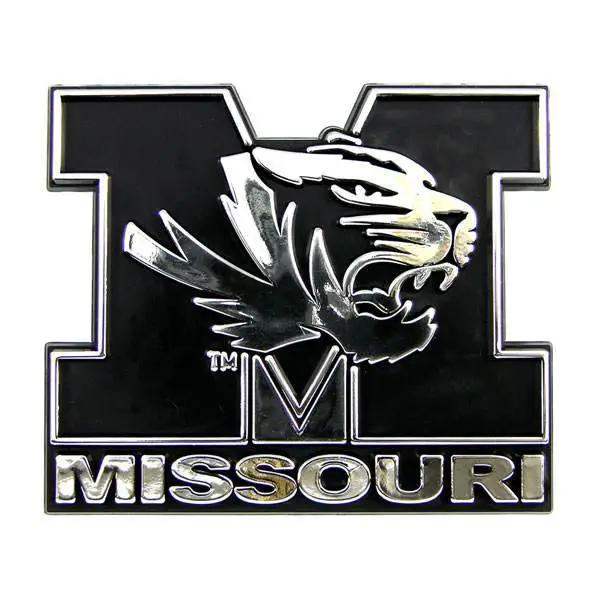 Missouri Tigers Auto Emblem - Silver - ToylandEU
