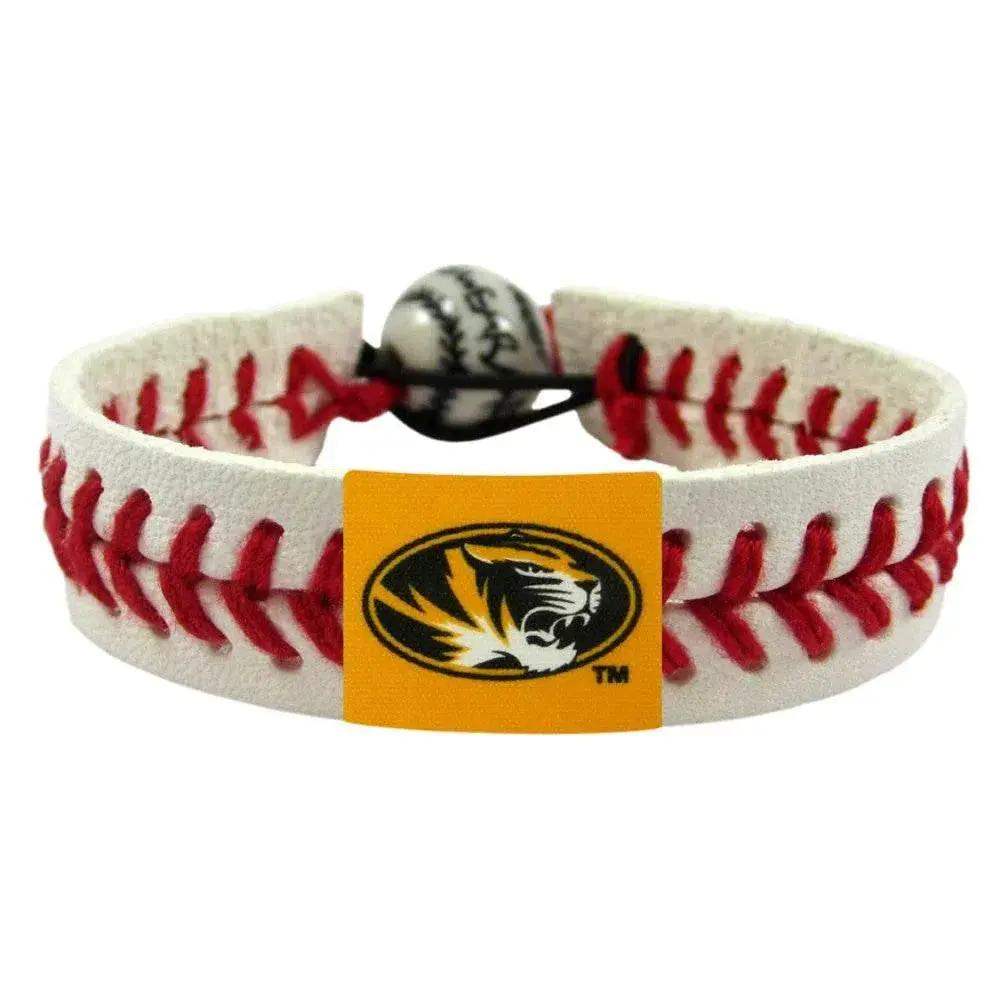  Missouri Tigers Baseball Leather Bracelet Adjustable -  ToylandEU™