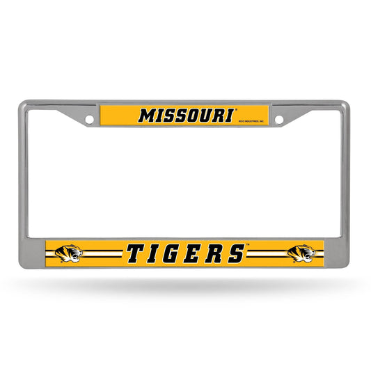 Missouri Tigers Chrome License Plate Frame Printed Insert - ToylandEU