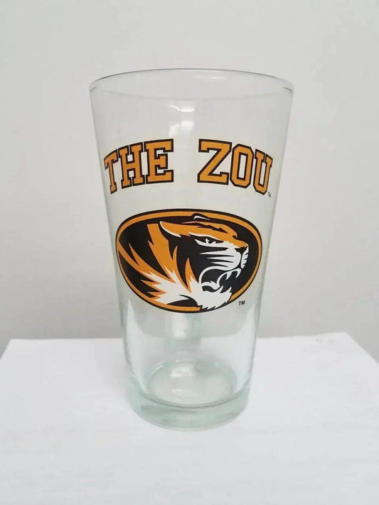 Missouri Tigers Glass Pint 16oz The Zou Co Set Of 2 -  ToylandEU™