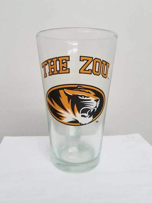  Missouri Tigers Glass Pint 16oz The Zou Co Set Of 2 -  ToylandEU™