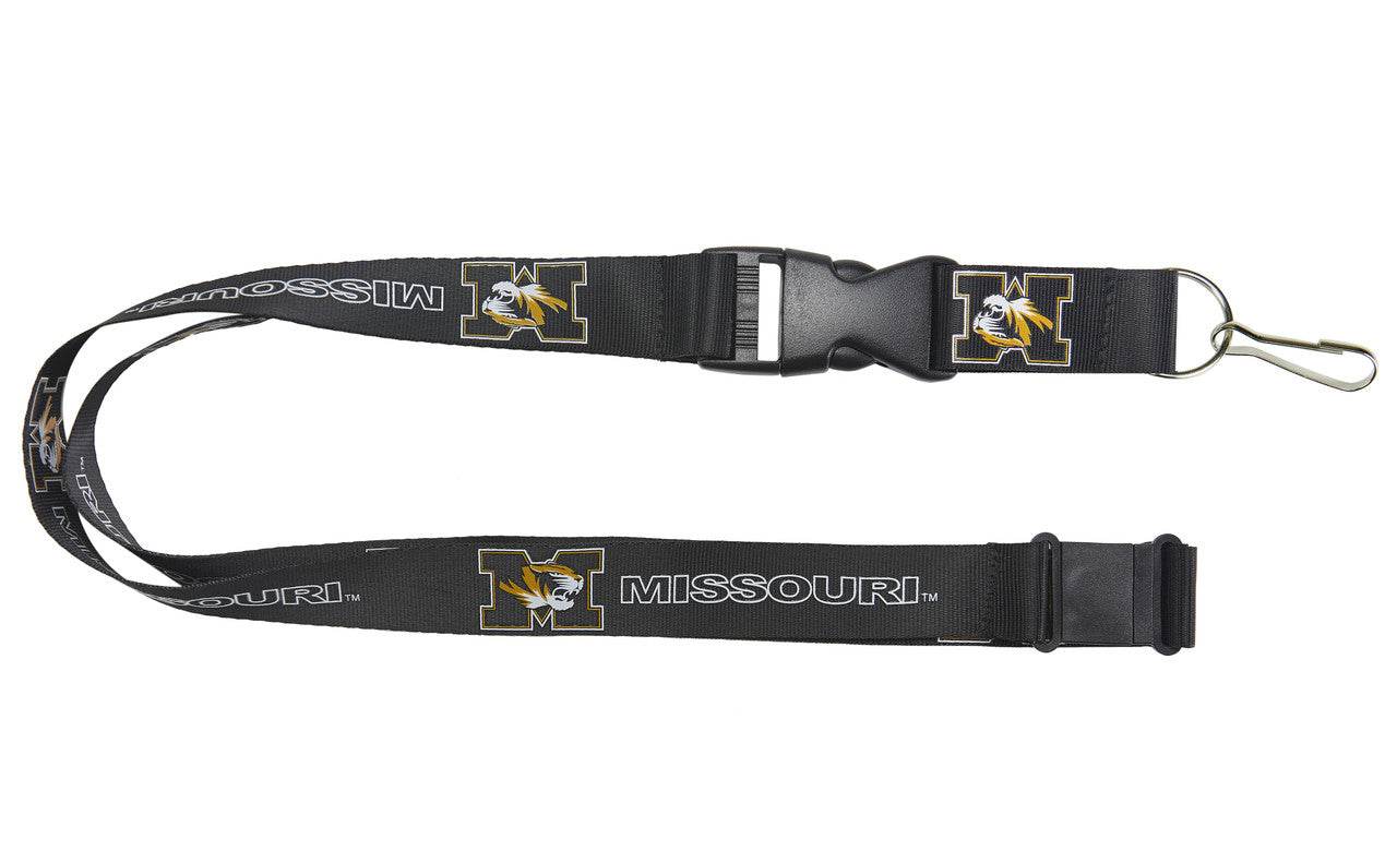 Missouri Tigers Lanyard Black Breakaway Quick Release - ToylandEU