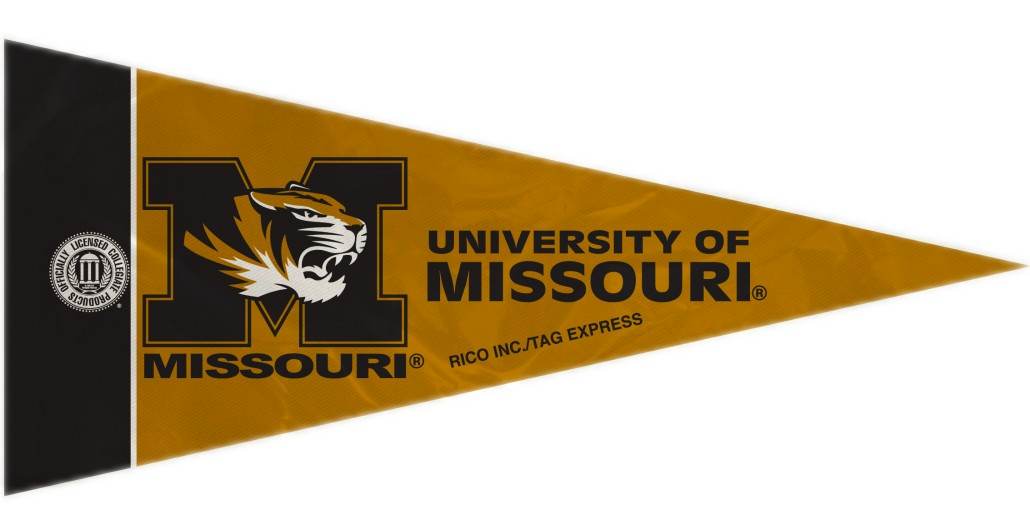 Missouri Tigers Mini Eight Piece Pennant Set Special Order - ToylandEU