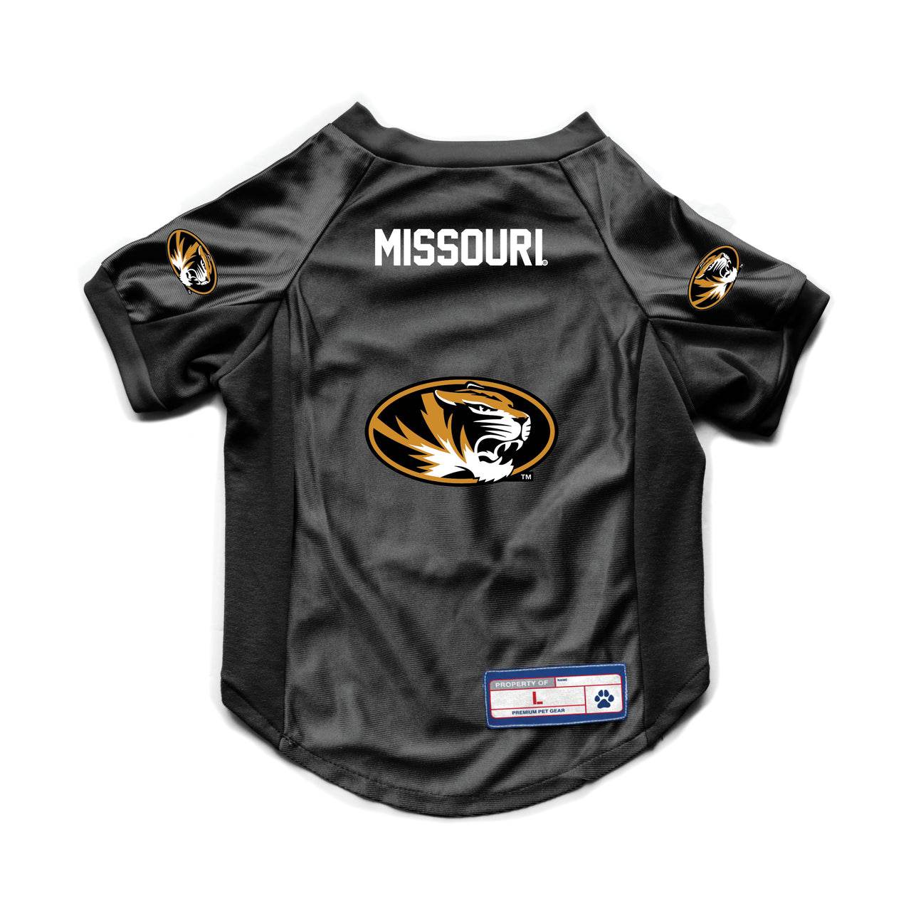 Missouri Tigers Pet Jersey Stretch Size Medium Order - ToylandEU