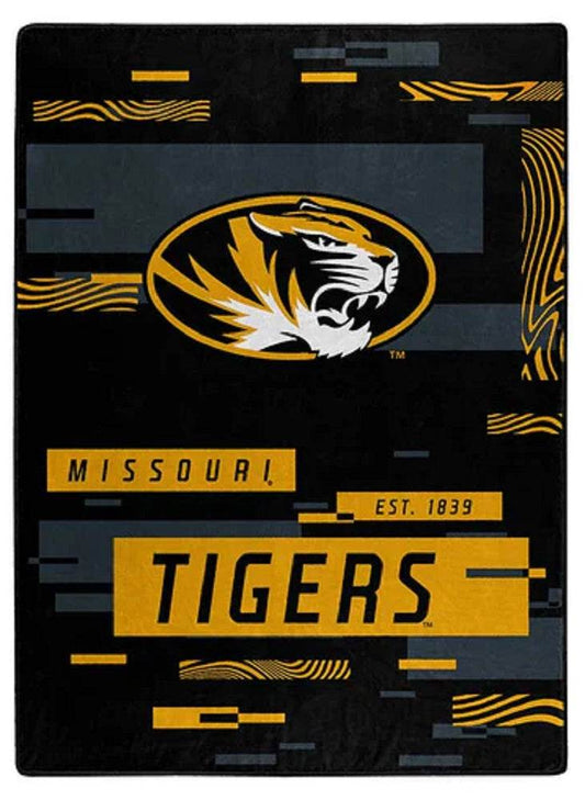 Missouri Tigers Raschel Blanket 60x80 Digital Design - ToylandEU