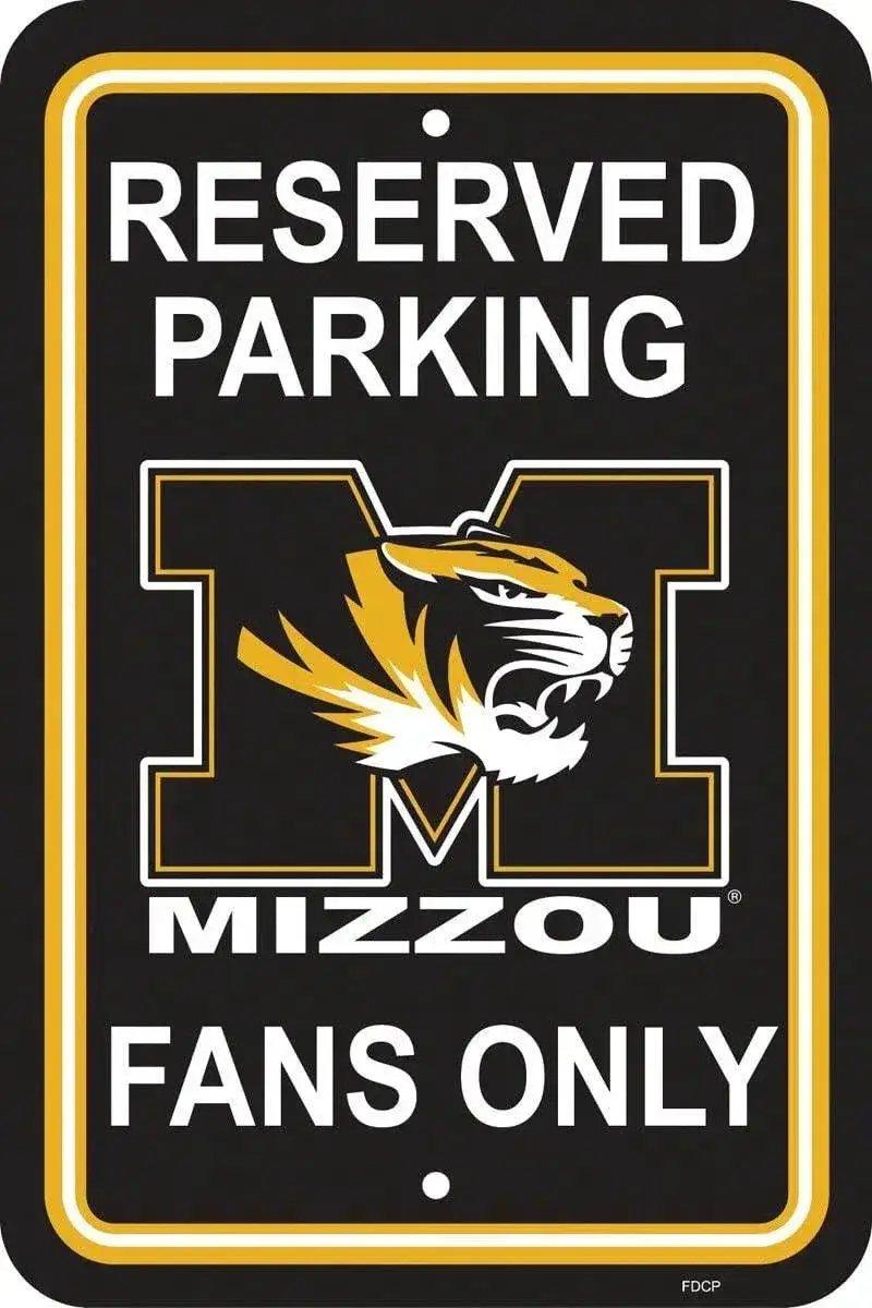  Missouri Tigers Sign 12x18 Plastic Reserved Parking Sign CO -  ToylandEU™