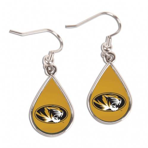 Missouri Tigers Tear Drop Earrings Officially Licensed - ToylandEU