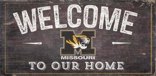  Missouri Tigers Wood Sign Welcome Home 6x12 Rustic Decor -  ToylandEU™